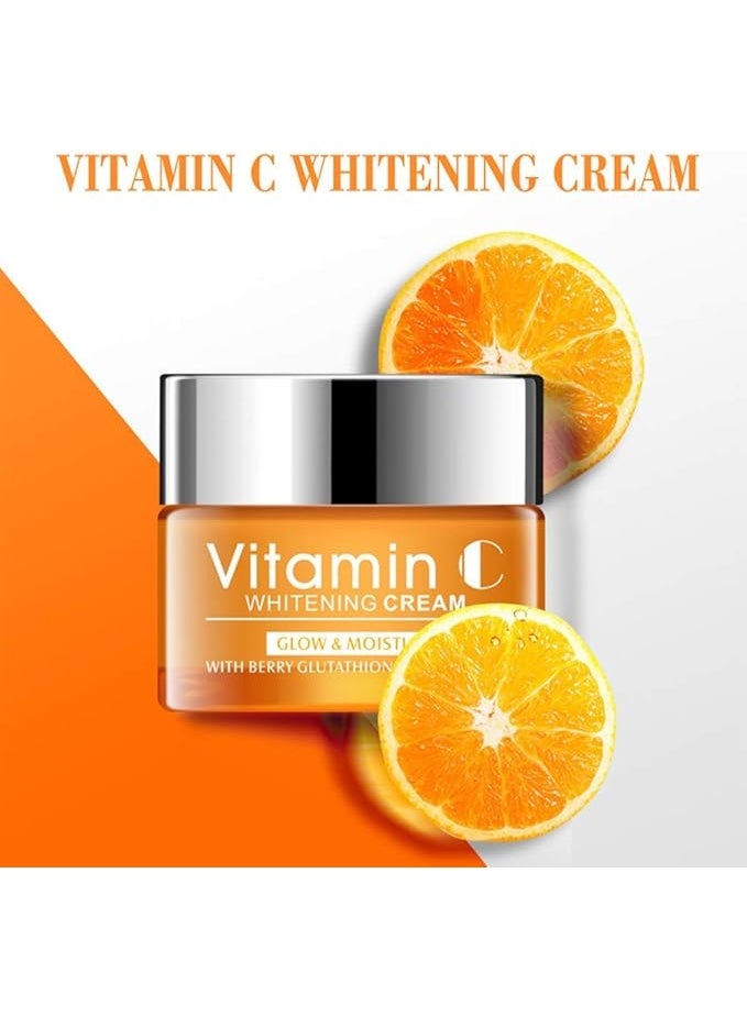 Disaar face care vitamin c hyaluronic acid whitening cream 50ml - Image 3